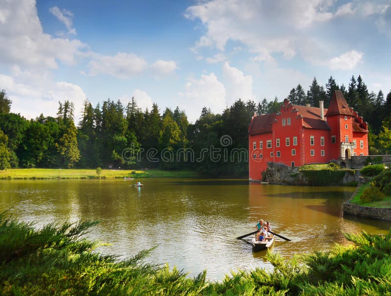 Castle Cervena Lhota, Czech republic