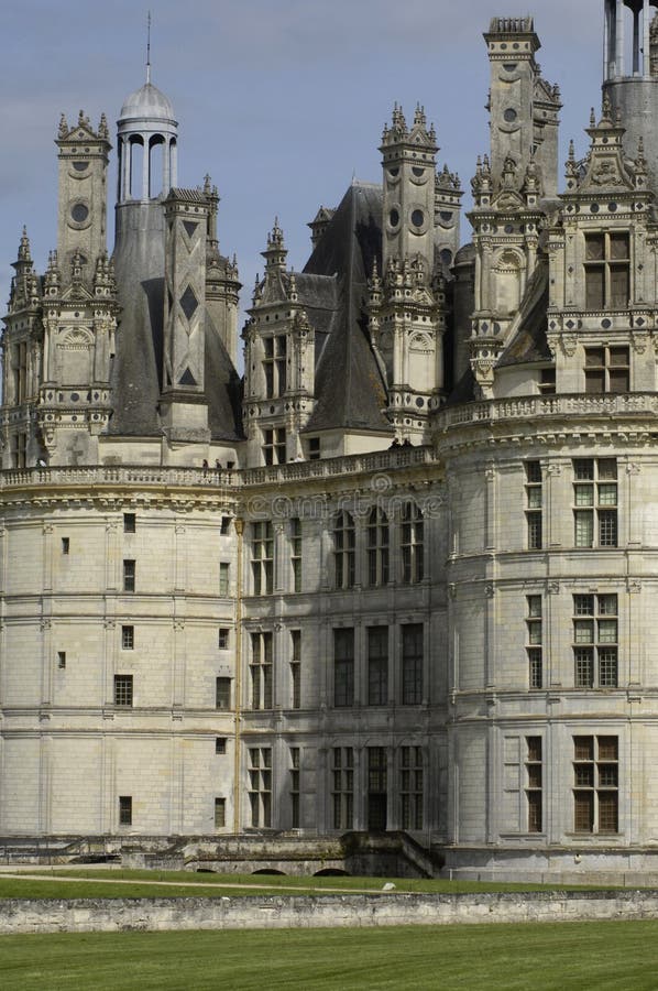 Castle of Chambord stock photo. Image of ancient, architecture 15702728