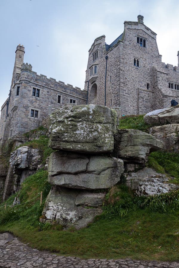 Castle and church in Mount’s Bay.