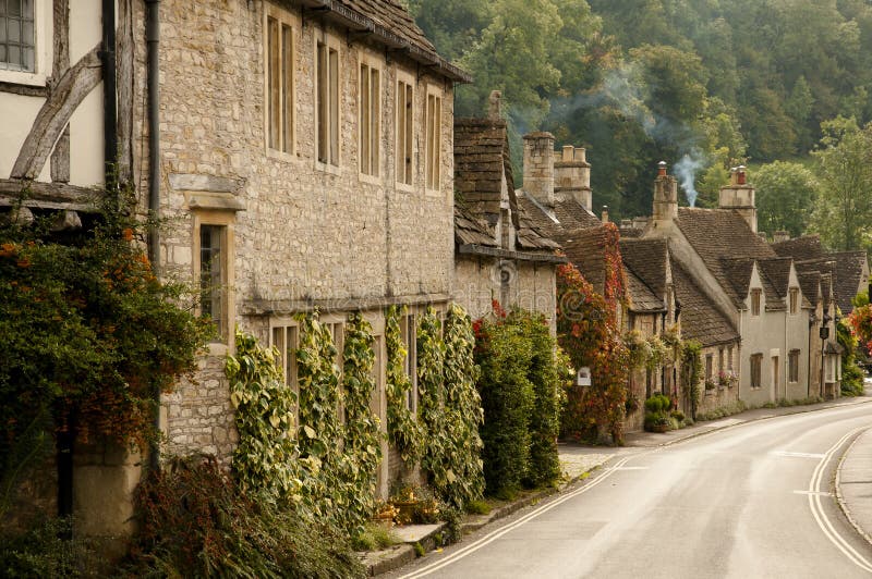 Castle Combe England stock photo. Image of building 90388838
