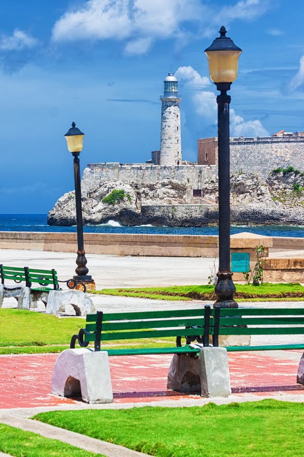 The castle of El Morro,a symbol of Havana