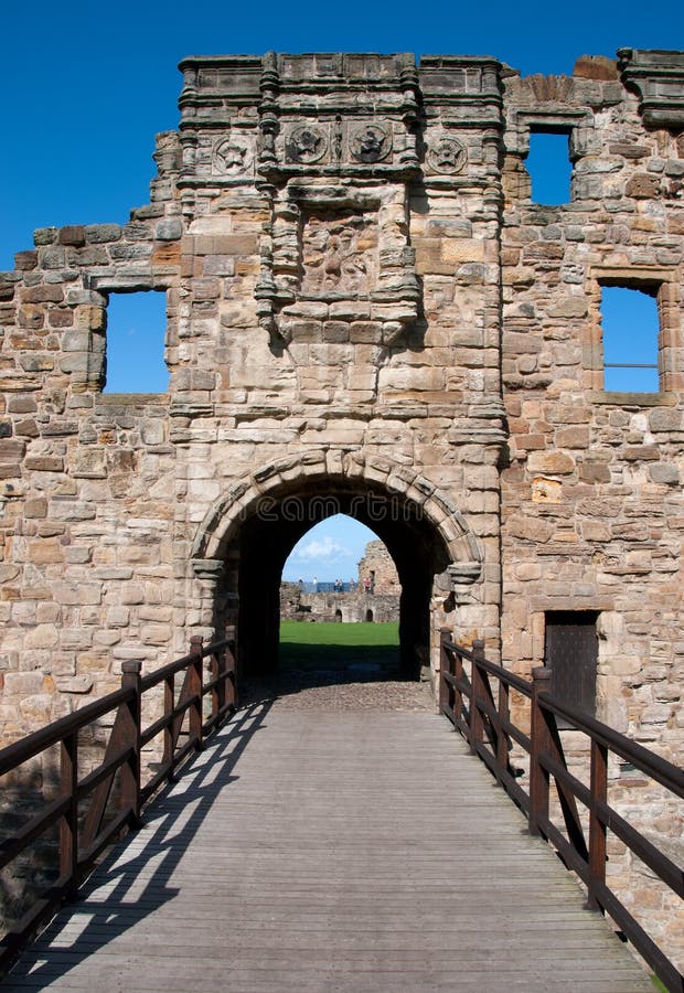 Castle entrance