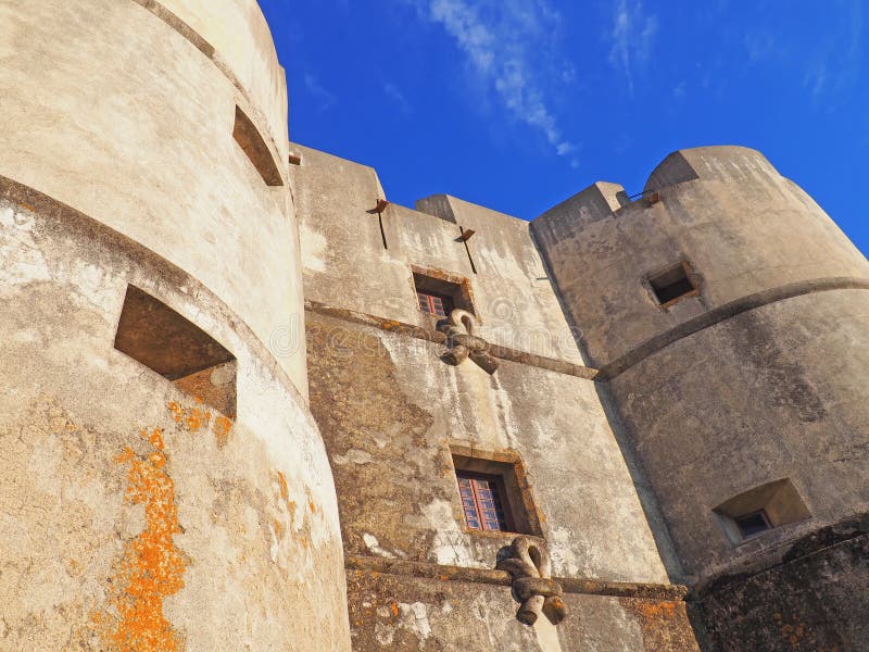 The castle of Evoramonte in the Alentejo region of Portugal