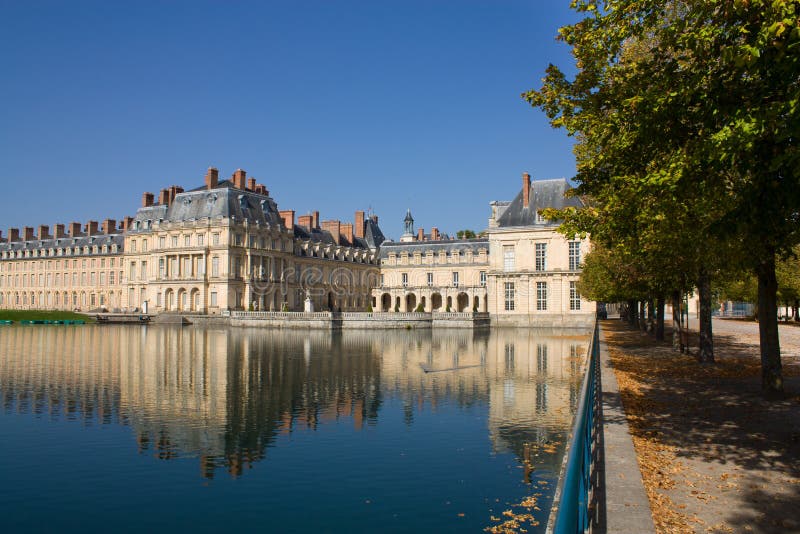 Castle of Fontainebleau royalty free stock image Castle of Fontainebleau royalty free stock image