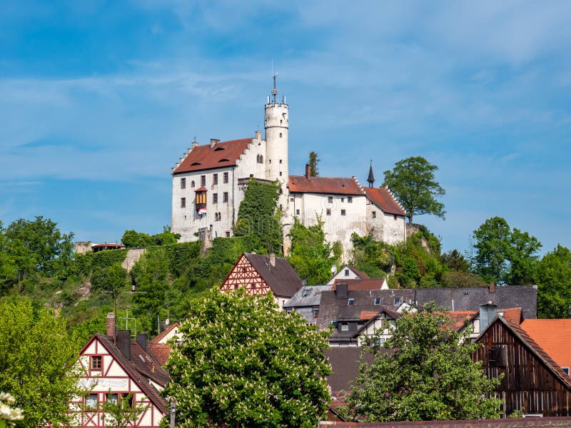 Castle in Goessweinstein Franconia Bavaria