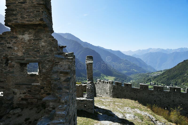 Graines Castle, Brusson Valle d`Aosta