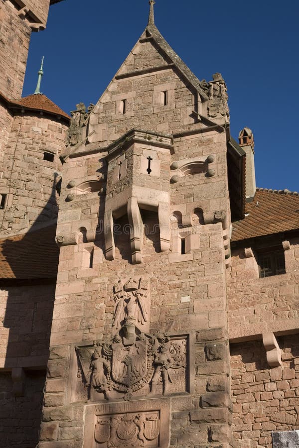 Castle of HautKoenigsbourg Stock Photo Image of history, power 7688600