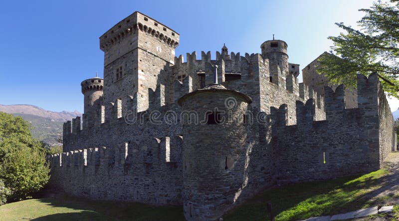 Castle in Italy, Aosta