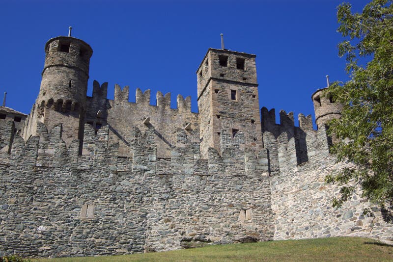 Castle in Italy, Aosta