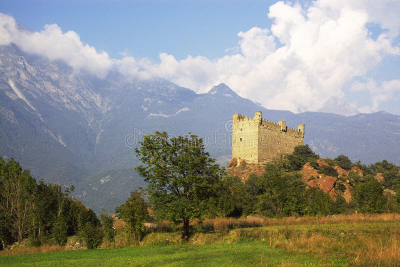 Castle in Italy, Aosta