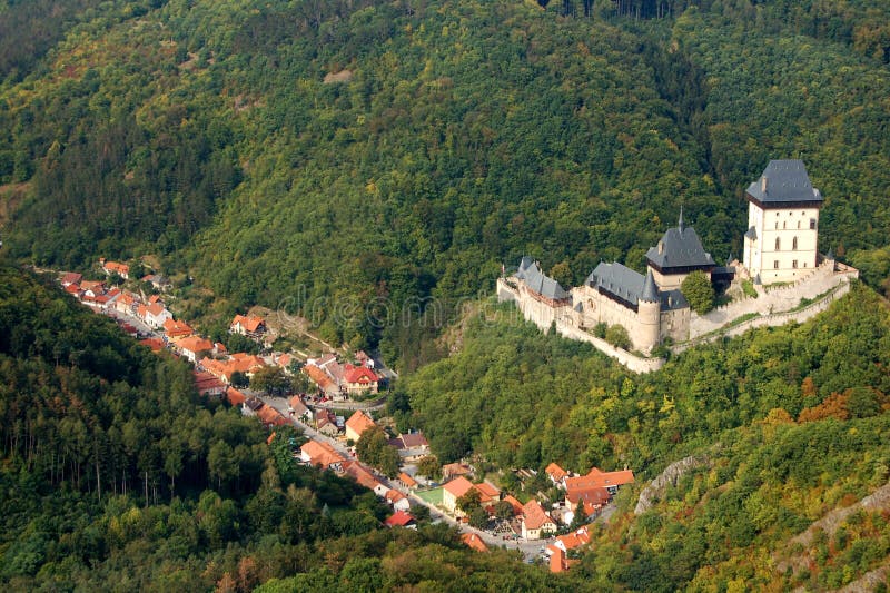 Castle Karlstejn. Czech Republic