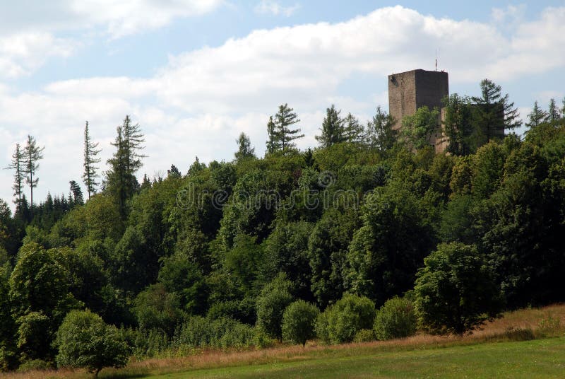 Castle Landstejn, Czech republic stock photography Castle Landstejn, Czech republic stock photography