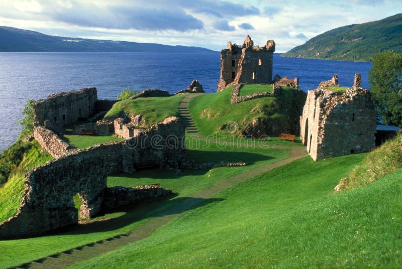 Castle by Loch Ness