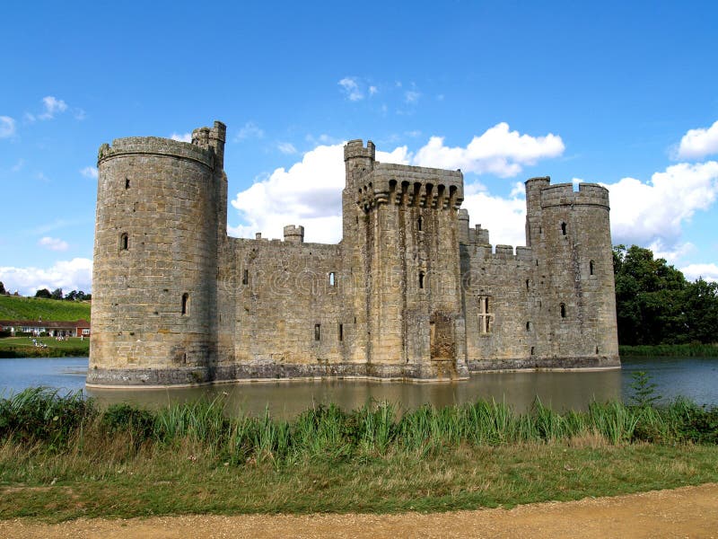 Castle and Moat royalty free stock image Castle and Moat royalty free stock image