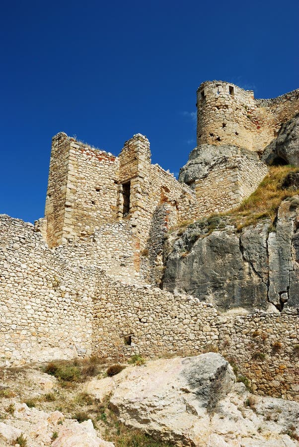 Castle of Morella stock image. Image of protection, mountain 27363279