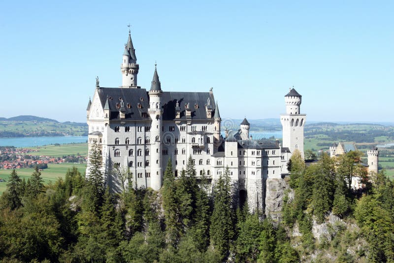 Aus Schloss fast auf der mönche.