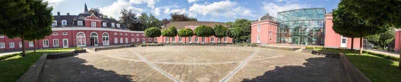 Castle oberhausen germany high definition panorama