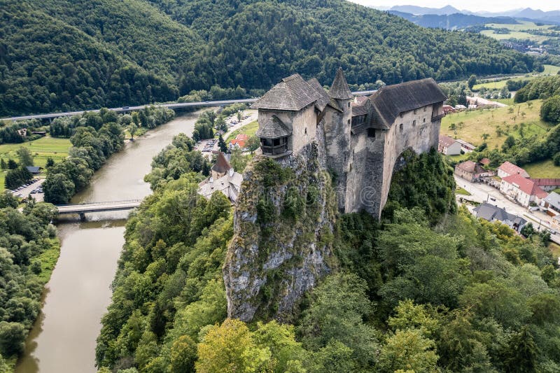 Oravský hrad na Slovensku