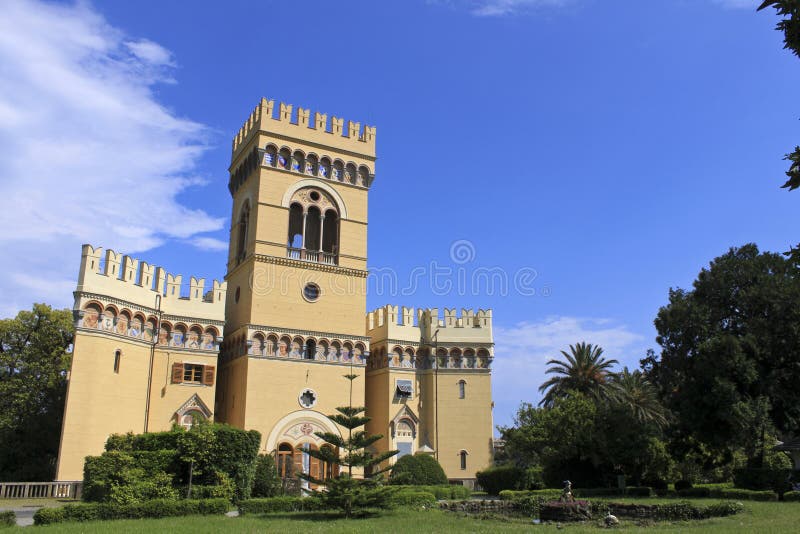 Castle in the park