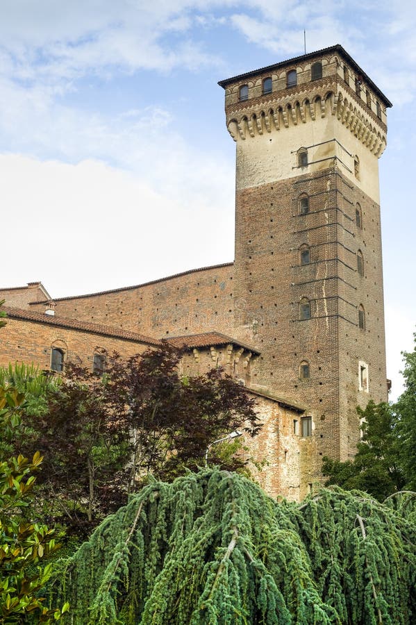 Castle of Rovasenda stock photography Castle of Rovasenda stock photography