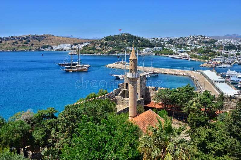 Castle of Saint Peter. Museum underwater archaeology in Bodrum. Castle of Saint Peter. Museum underwater archaeology in Bodrum