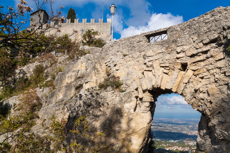 Castle in San Marino