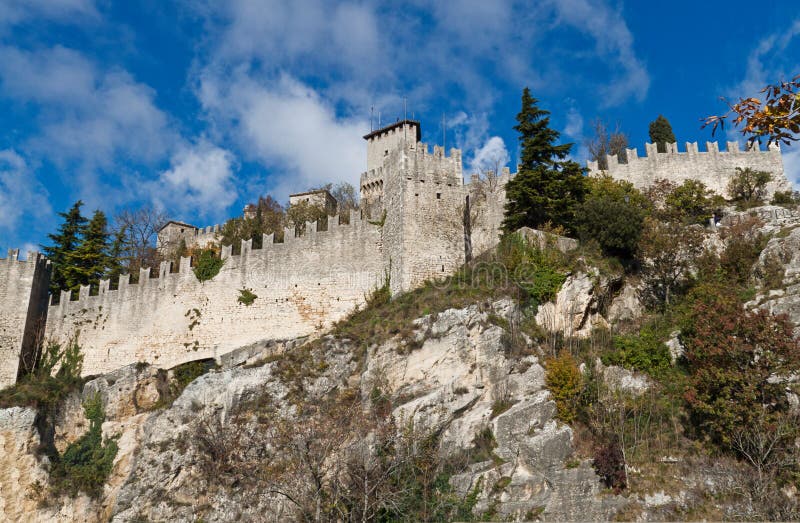 Castle in San Marino