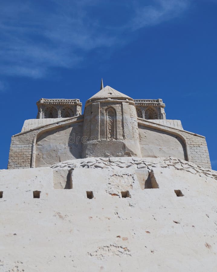Castle from sand