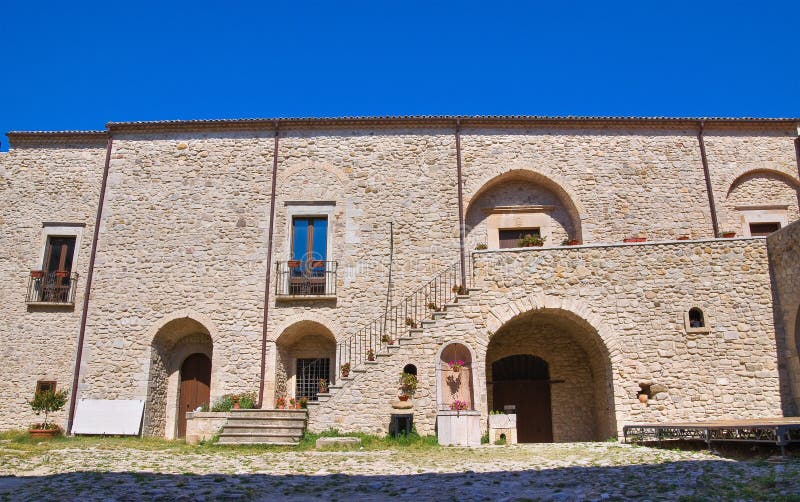 Castle of Sant Agata Di Puglia. Puglia. Italy Stock Image - Image of ...