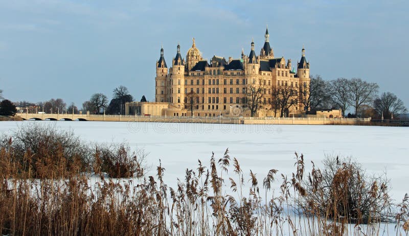 Castle Schwerin in winter times