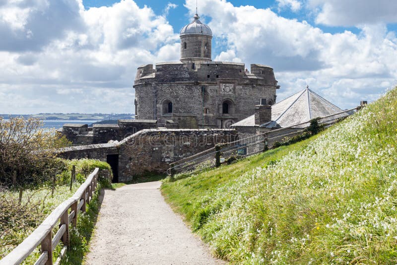 Castle of St Mawes stock photo. Image of defense, kingdom - 72217558