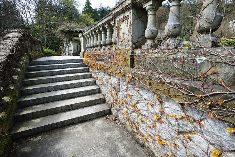 Castle stairway