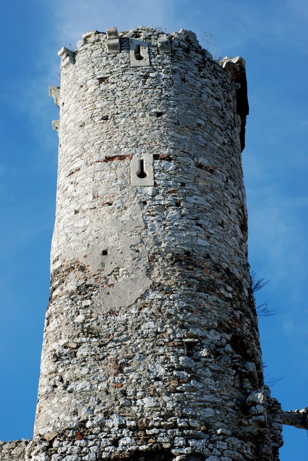 Castle tower royalty free stock photo Castle tower royalty free stock photo