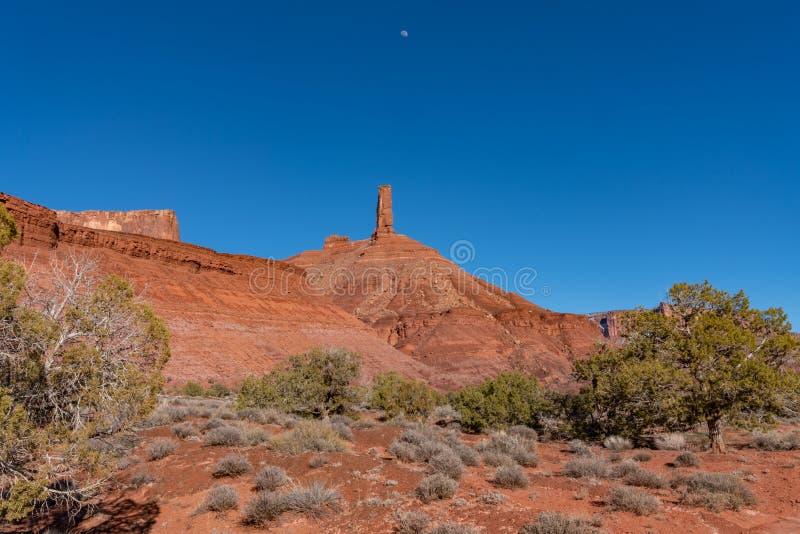 Castle Valley Utah stock image. Image of loneliness 144622823