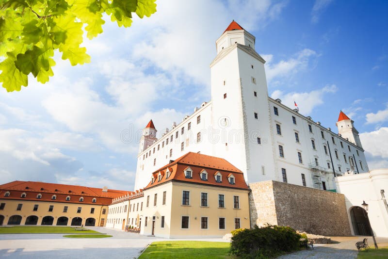 Castle yard in Bratislava