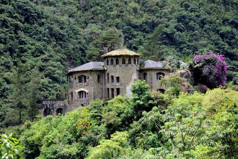 Castle in Yungas, Bolivia