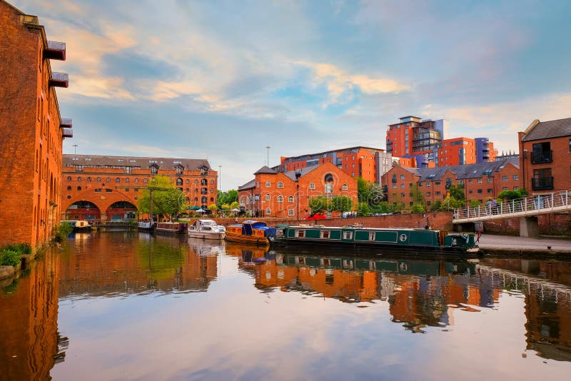 Castlefield, das Innenstadtnaturschutzgebiet in Manchester, Großbritannien stockfotos