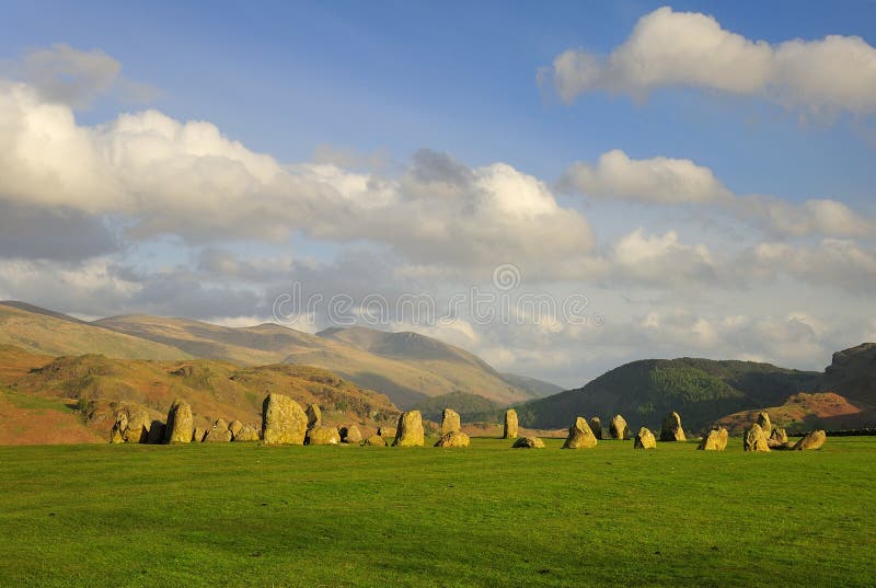 Castlerigg stone circle, summer
