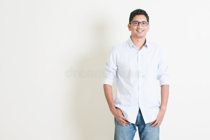 Casual business Indian man portrait