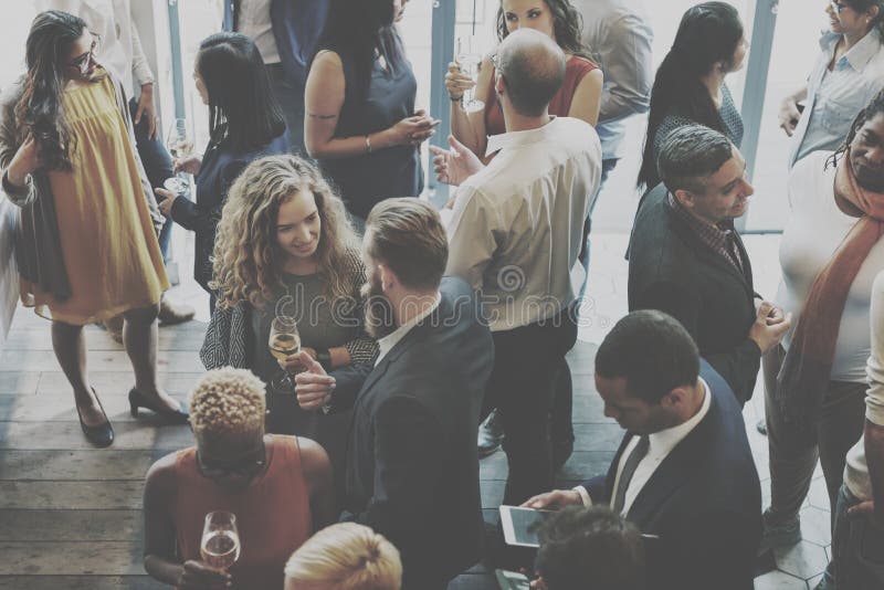 Casual Catering Discussion Meeting Colleagues Concept royalty free stock photos Casual Catering Discussion Meeting Colleagues Concept royalty free stock photos