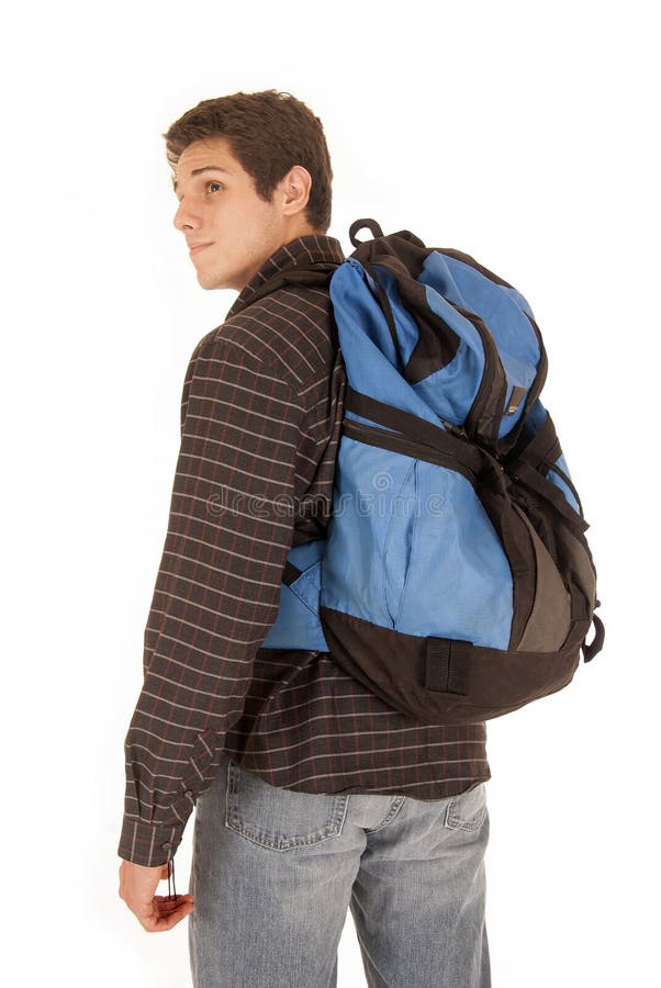 over the shoulder backpack