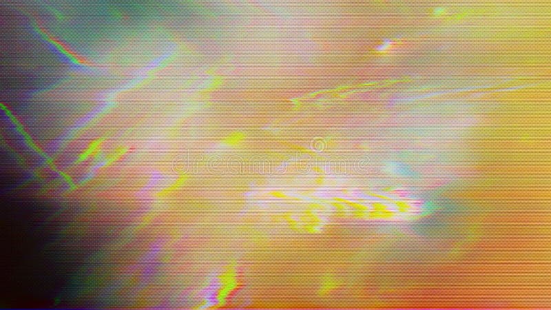 Casual error data geometrical futuristic glittering background. Light transformations for motion design. vector illustration