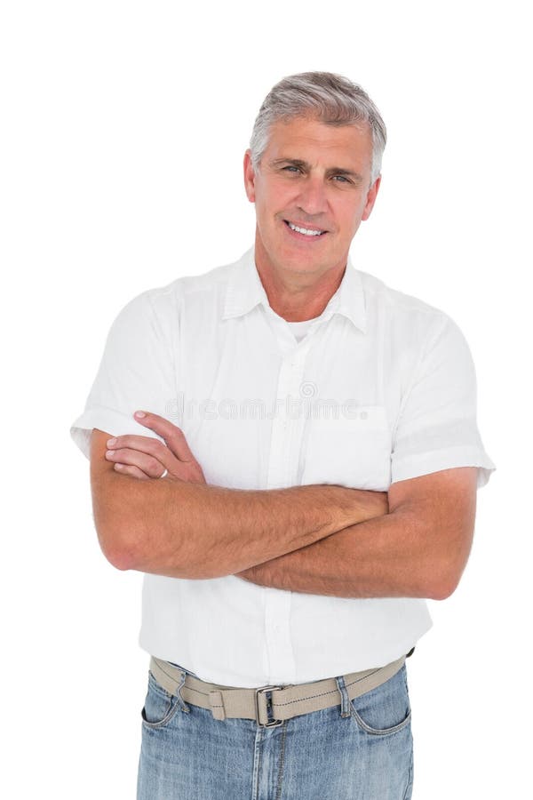 Casual man smiling at camera on white background. Cut smiling stock images, royalty-free photos and pictures