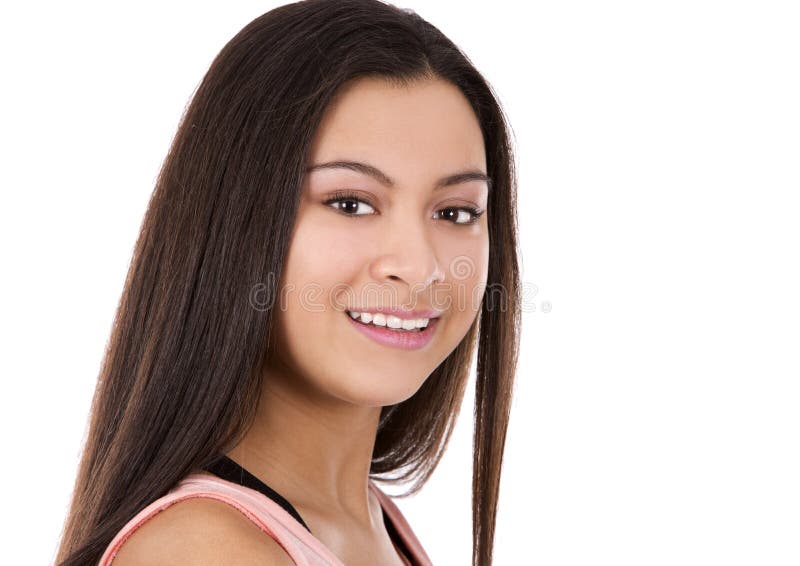 Casual teen girl stock ph photo