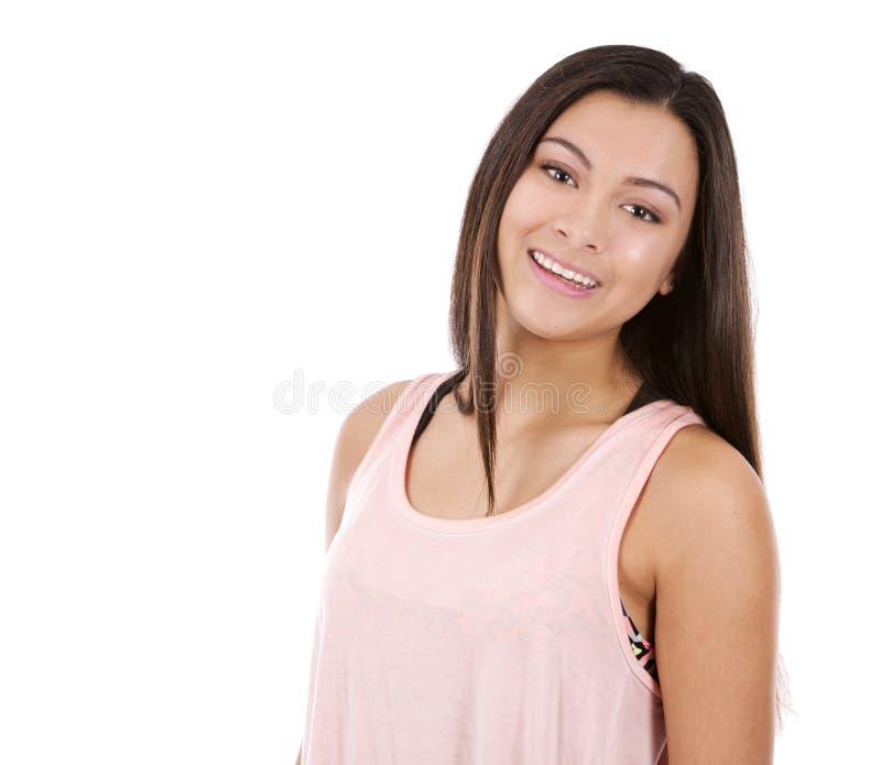 Casual teen girl stock ph picture