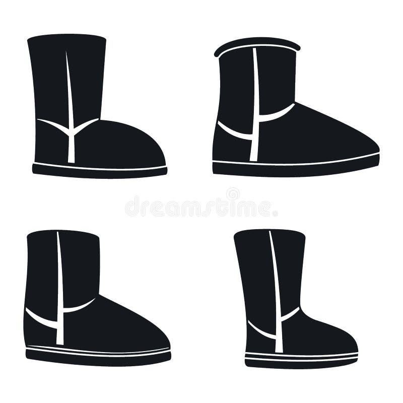 Ugg Boots Stock Illustrations – 416 Ugg Boots Stock Illustrations ...