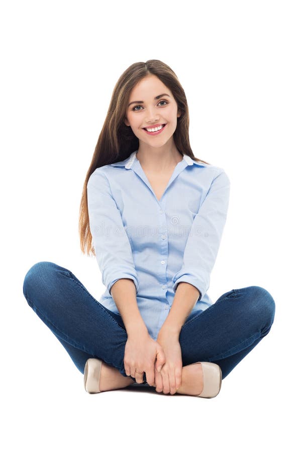 Casual Guy Sitting on Stairs Stock Image - Image of smile, happy: 15160513