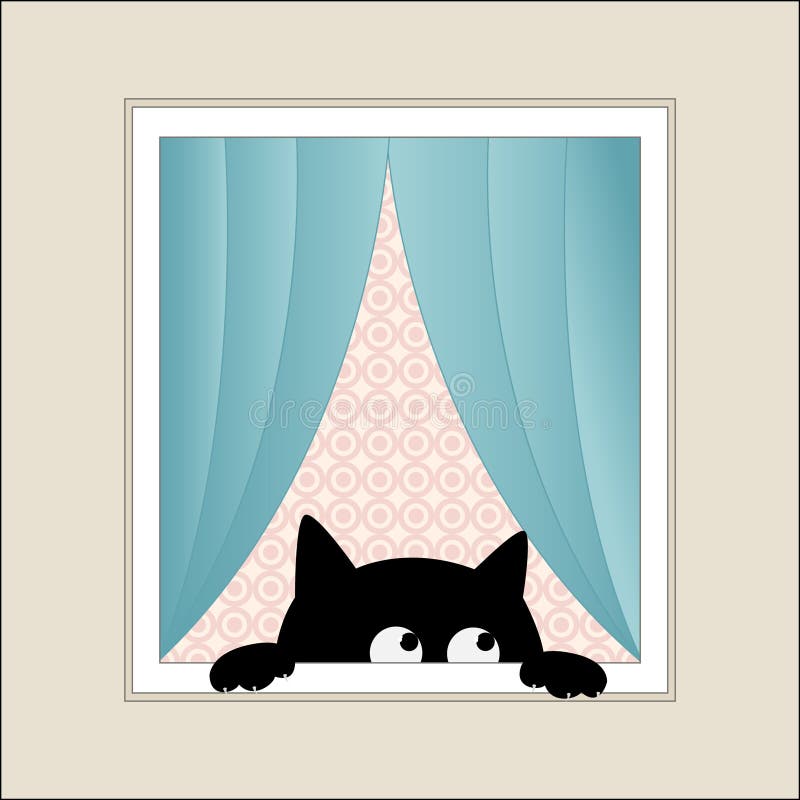 Shy Cat Stock Illustrations – 507 Shy Cat Stock Illustrations, Vectors &  Clipart - Dreamstime