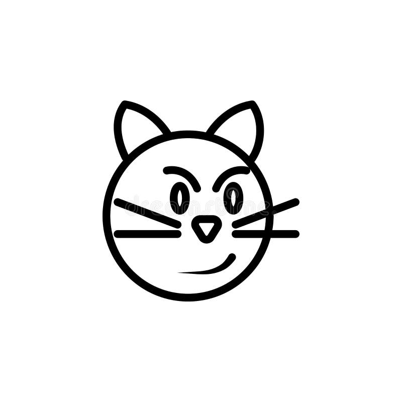 angry cat emoji icon logo and smile 8564737 Vector Art at Vecteezy