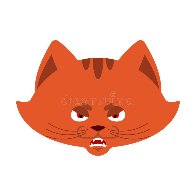 angry cat emoji icon logo and smile 8564737 Vector Art at Vecteezy